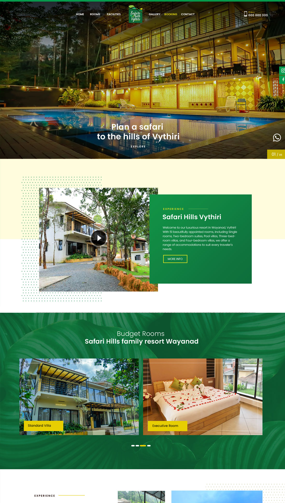 Resort web design Wayanad